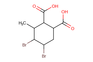 4,5-dibromo-3-methylcyclohexane-1,2-dicarboxylic acid