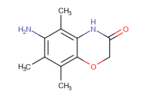 6-amino-5,7,8-trimethyl-3,4-dihydro-2H-1,4-benzoxazin-3-one