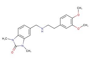 5-({[2-(3,4-dimethoxyphenyl)ethyl]amino}methyl)-1,3-dimethyl-2,3-dihydro-1H-1,3-benzodiazol-2-one