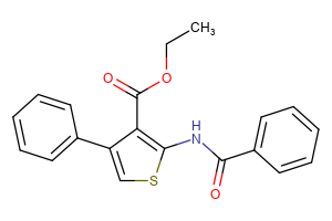 ethyl 2-benzamido-4-phenylthiophene-3-carboxylate