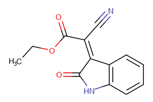 ethyl 2-cyano-2-[(3Z)-2-oxo-2,3-dihydro-1H-indol-3-ylidene]acetate