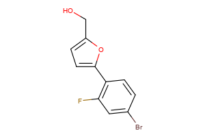 [5-(4-bromo-2-fluorophenyl)furan-2-yl]methanol