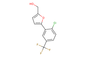 {5-[2-chloro-5-(trifluoromethyl)phenyl]furan-2-yl}methanol