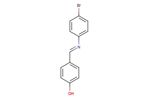 4-[(E)-[(4-bromophenyl)imino]methyl]phenol