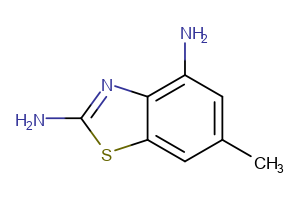 6-methyl-1,3-benzothiazole-2,4-diamine