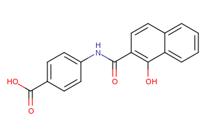 4-(1-hydroxynaphthalene-2-amido)benzoic acid