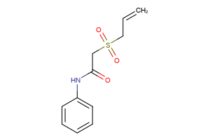 N-phenyl-2-(prop-2-ene-1-sulfonyl)acetamide