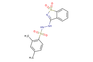 N’-(1,1-dioxo-1??,2-benzothiazol-3-yl)-2,4-dimethylbenzene-1-sulfonohydrazide