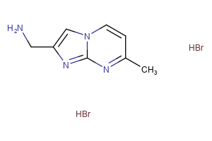 1-{7-methylimidazo[1,2-a]pyrimidin-2-yl}methanamine dihydrobromide,1-{7-methylimidazo[1,2-a]pyrimidin-2-yl}methanamine