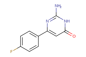 2-amino-6-(4-fluorophenyl)-3,4-dihydropyrimidin-4-one