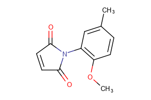 1-(2-methoxy-5-methylphenyl)-2,5-dihydro-1H-pyrrole-2,5-dione