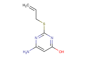 6-amino-2-(prop-2-en-1-ylsulfanyl)pyrimidin-4-ol