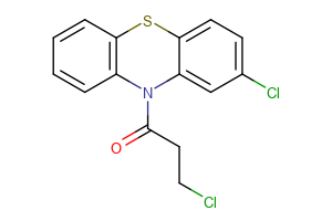 3-chloro-1-(2-chloro-10H-phenothiazin-10-yl)propan-1-one