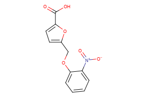 5-[(2-nitrophenoxy)methyl]furan-2-carboxylic acid