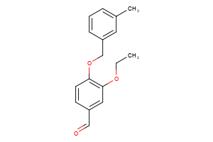 3-ethoxy-4-[(3-methylphenyl)methoxy]benzaldehyde