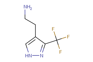 2-[3-(trifluoromethyl)-1H-pyrazol-4-yl]ethan-1-amine