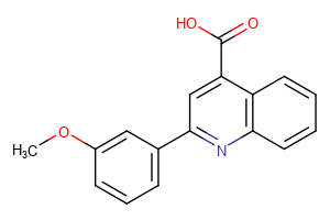 2-(3-methoxyphenyl)quinoline-4-carboxylic acid