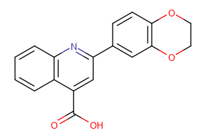 2-(2,3-dihydro-1,4-benzodioxin-6-yl)quinoline-4-carboxylic acid