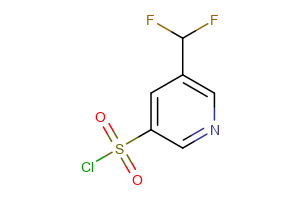 5-(difluoromethyl)pyridine-3-sulfonyl chloride
