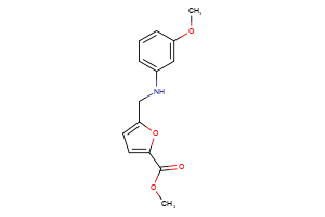 methyl 5-{[(3-methoxyphenyl)amino]methyl}furan-2-carboxylate