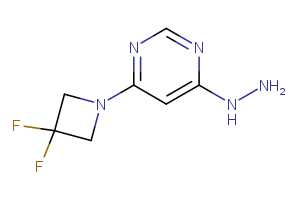 4-(3,3-difluoroazetidin-1-yl)-6-hydrazinylpyrimidine