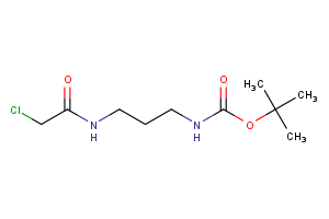 tert-butyl N-[3-(2-chloroacetamido)propyl]carbamate