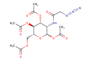 [(2R,3S,4R,5S)-3,4,6-tris(acetyloxy)-5-(2-azidoacetamido)oxan-2-yl]methyl acetate
