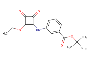tert-butyl 3-[(2-ethoxy-3,4-dioxocyclobut-1-en-1-yl)amino]benzoate