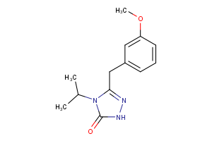 3-[(3-methoxyphenyl)methyl]-4-(propan-2-yl)-4,5-dihydro-1H-1,2,4-triazol-5-one