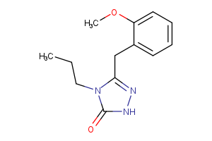 3-[(2-methoxyphenyl)methyl]-4-propyl-4,5-dihydro-1H-1,2,4-triazol-5-one