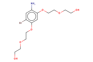 2,2′-((((4-amino-6-bromo-1,3-phenylene)bis(oxy))bis(ethane-2,1-diyl))bis(oxy))diethanol