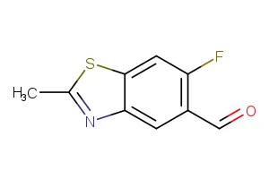 6-fluoro-2-methyl-1,3-benzothiazole-5-carbaldehyde