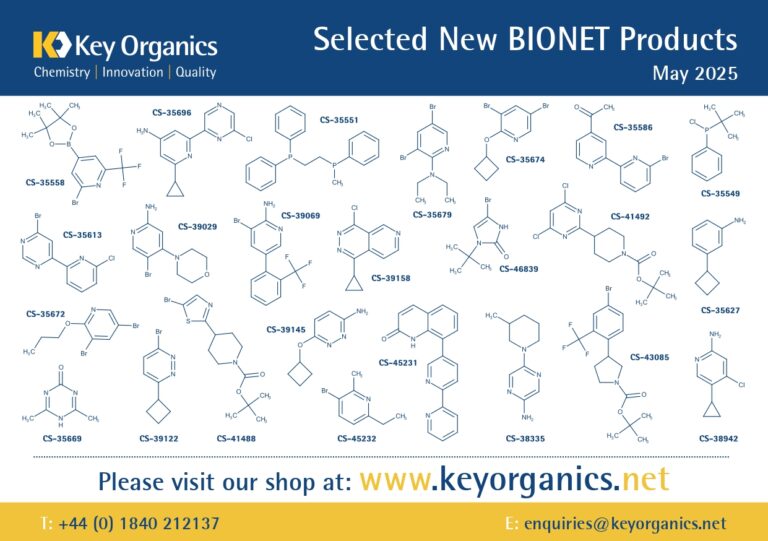 A selection of new compounds from the May BIONET update
